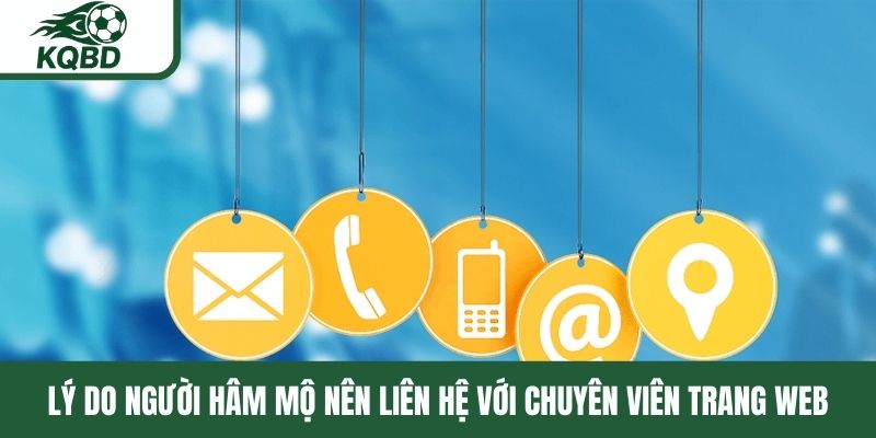Lý do người hâm mộ nên liên hệ KQBD 