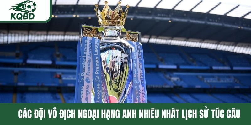 Các đội vô địch Ngoại hạng Anh nhiều nhất