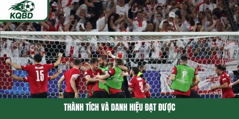 Thành tích và danh hiệu của đội tuyển Georgia