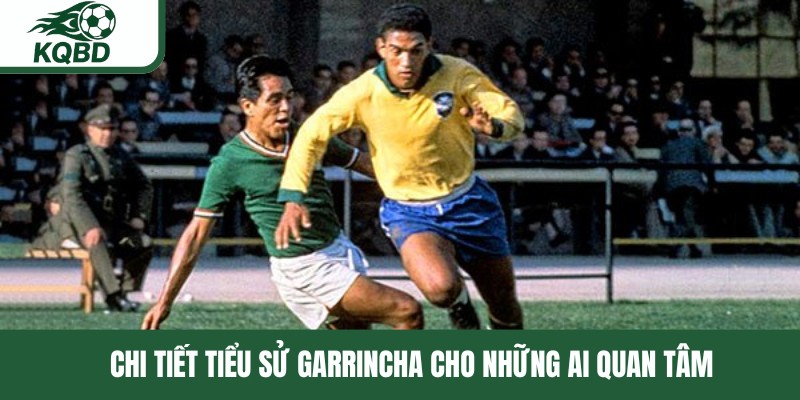 Chi tiết tiểu sử Garrincha cho những ai quan tâm